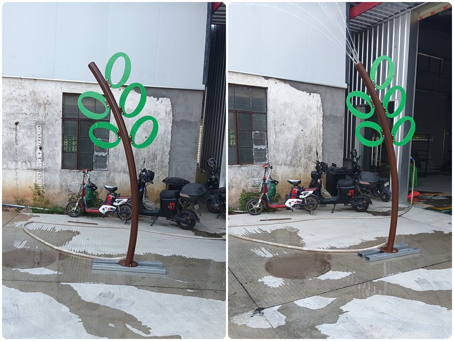 樹狀噴水戲水小品