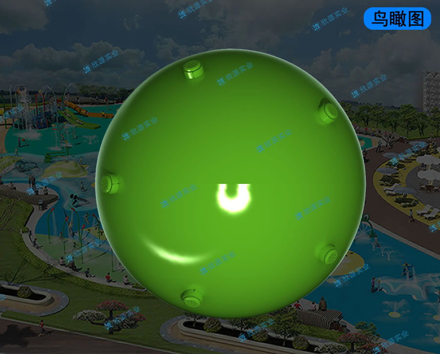 萌寶頭戲水小品