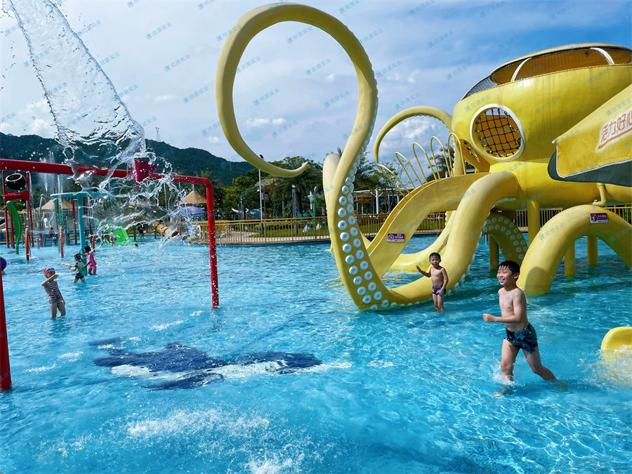 肇慶兒童公園-兒童戶外水上樂園案例