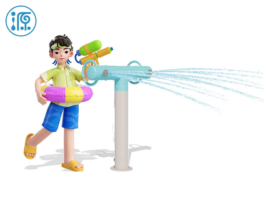 雙人水槍|戲水小品