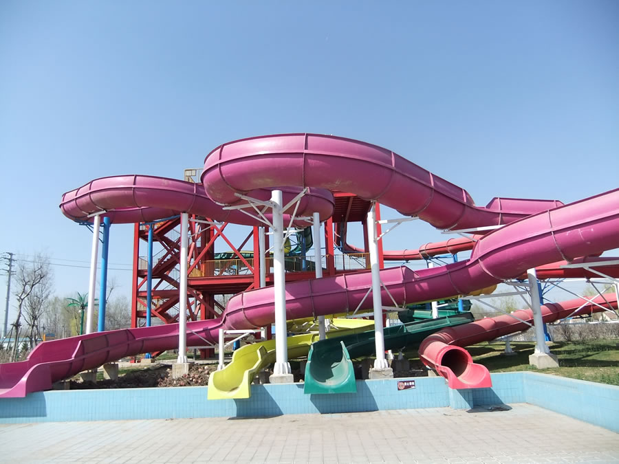 螺旋滑梯|大型水滑梯