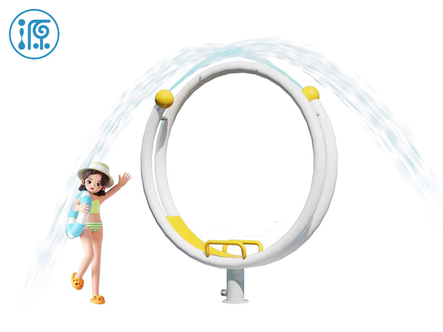 噴水陀螺儀|戲水小品