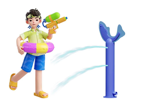 鯉魚(yú)水槍?xiě)蛩∑? width=