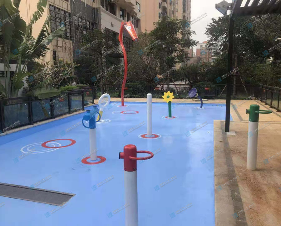 廣東湛江城市匯峰戶外水上樂園戲水設(shè)備定制案例